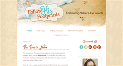 Desktop Screenshot of followhisfootprints.org